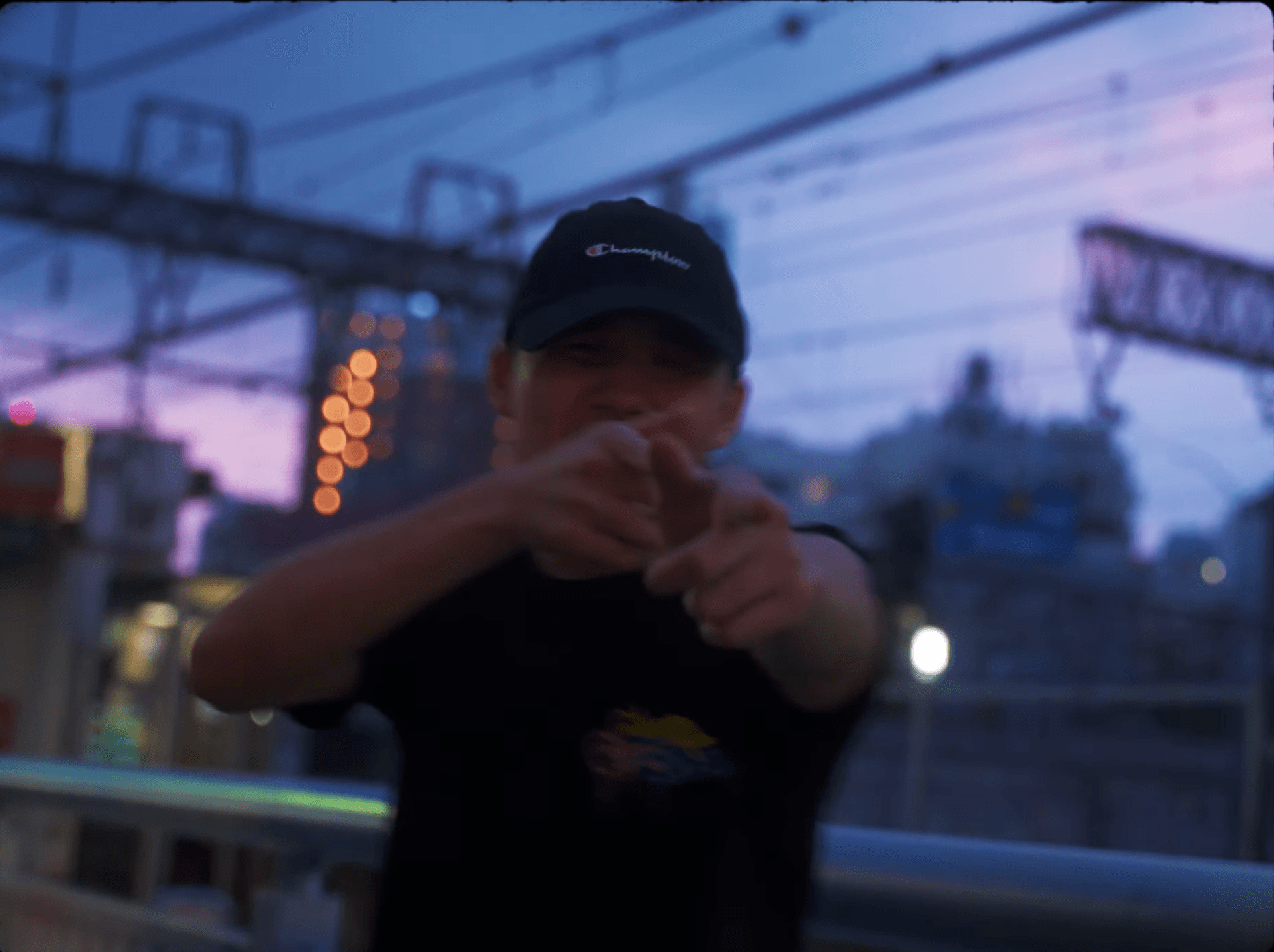 Daniel Chin in Japan street